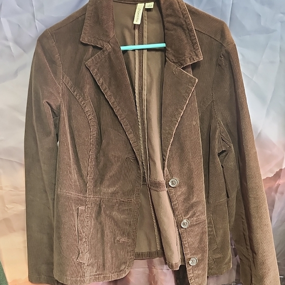 St. John's Bay Brown Corduroy Blazer - Picture 1 of 4